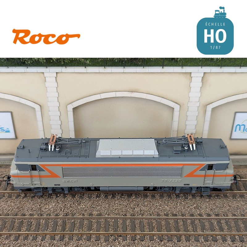 Locomotive électrique BB 7290 SNCF Ep IV-V HO Analogique Roco 7500043 - Maketis