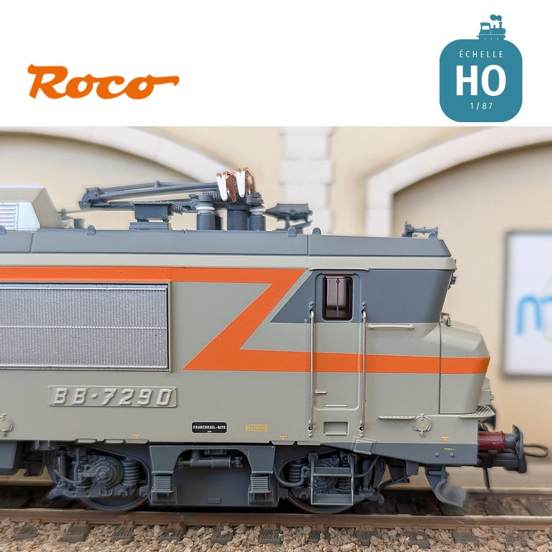 Locomotive électrique BB 7290 SNCF Ep IV-V HO Analogique Roco 7500043 - Maketis