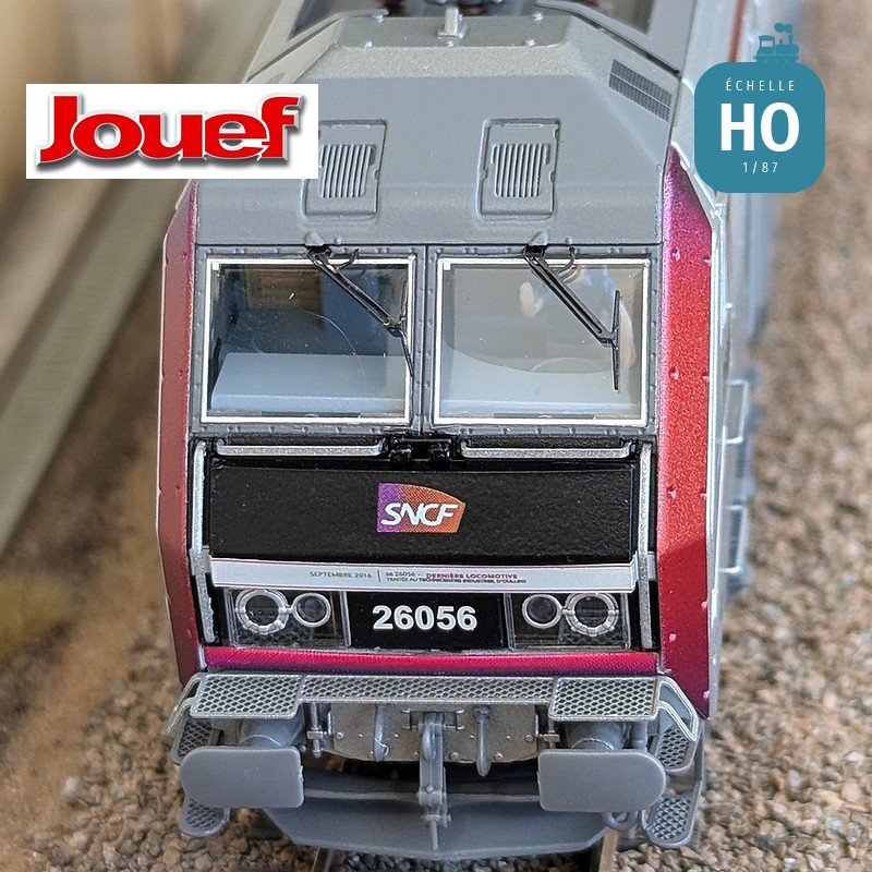 Locomotive électrique BB 26056 "Technicentre Industriel Oullins" SNCF Ep VI Digital son HO Jouef HJ2444S - Maketis