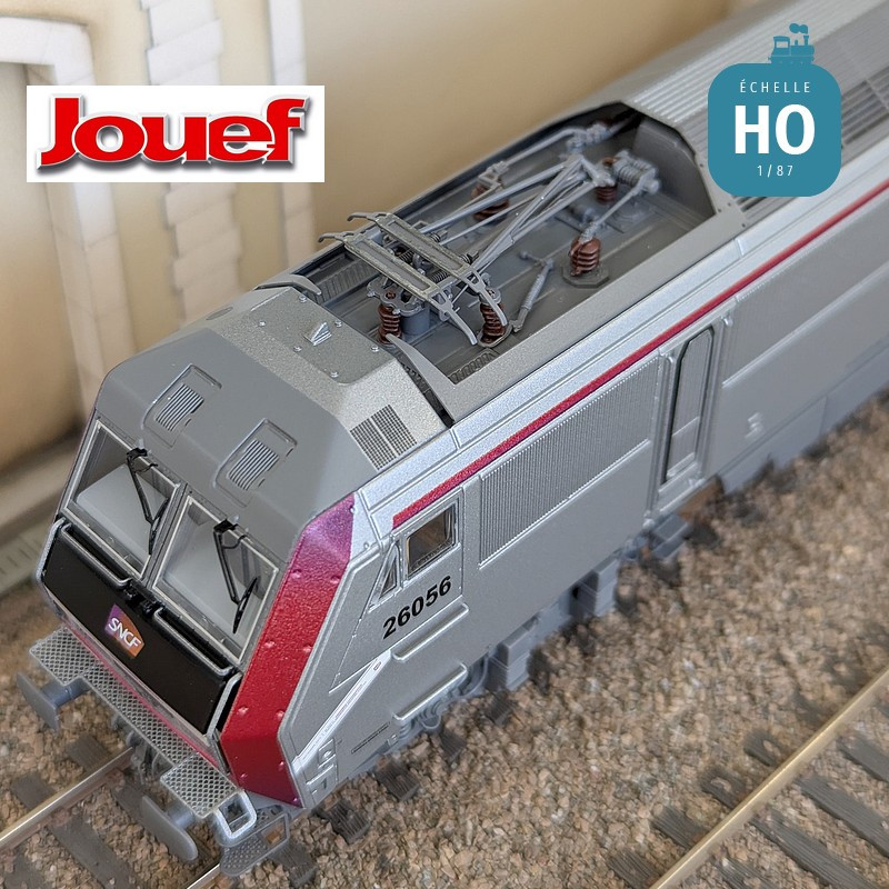 Locomotive électrique BB 26056 "Technicentre Industriel Oullins" SNCF Ep VI Digital son HO Jouef HJ2444S - Maketis