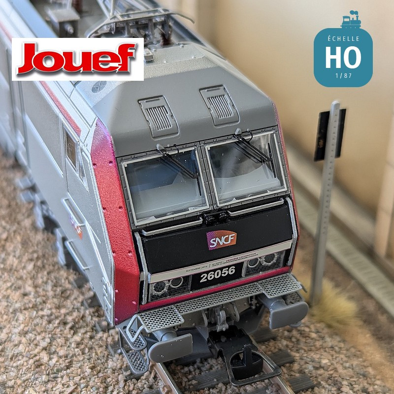 Locomotive électrique BB 26056 "Technicentre Industriel Oullins" SNCF Ep VI Digital son HO Jouef HJ2444S - Maketis