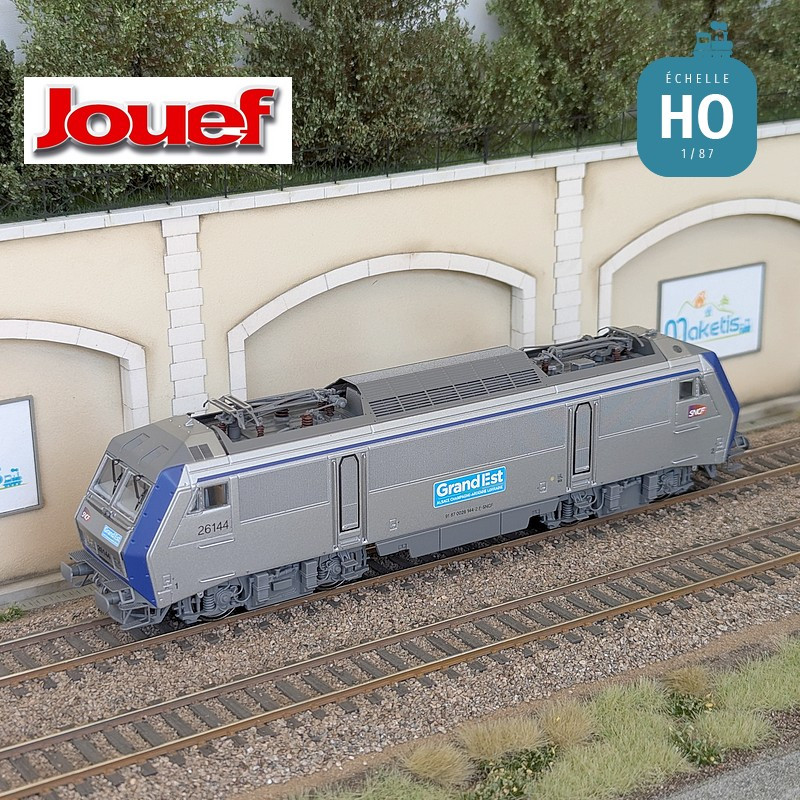 Electric locomotive BB 26144 "TER Grand Est" SNCF Ep VI Digital son HO Jouef HJ2445S - Maketis