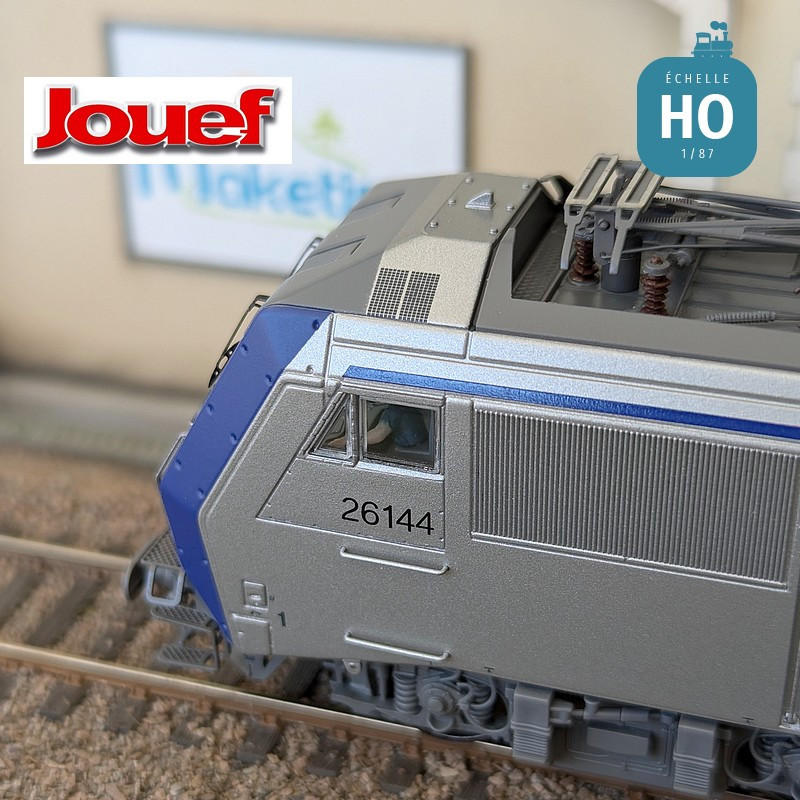 Electric locomotive BB 26144 "TER Grand Est" SNCF Ep VI Digital son HO Jouef HJ2445S - Maketis
