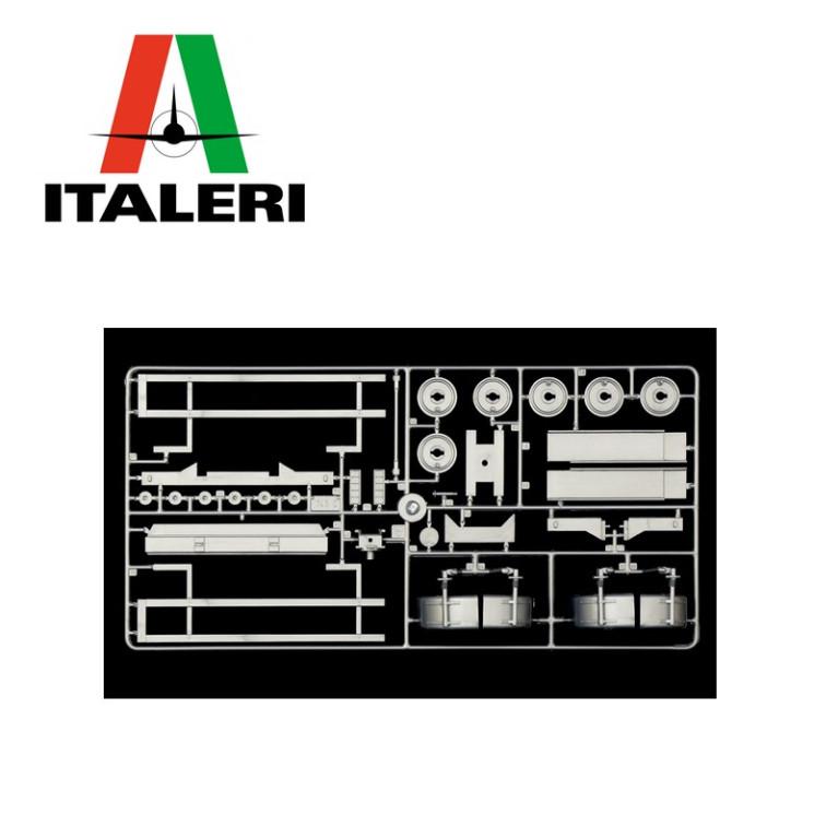 Semi-remorque avec container 40' 1/24 Italeri 3951 - Maketis