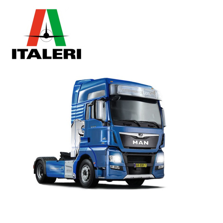 Camion MAN TGX XXL D38 1/24 Italeri 3916 - Maketis Camion MAN TGX XXL D38 1/24 Italeri 3916 - Maketis