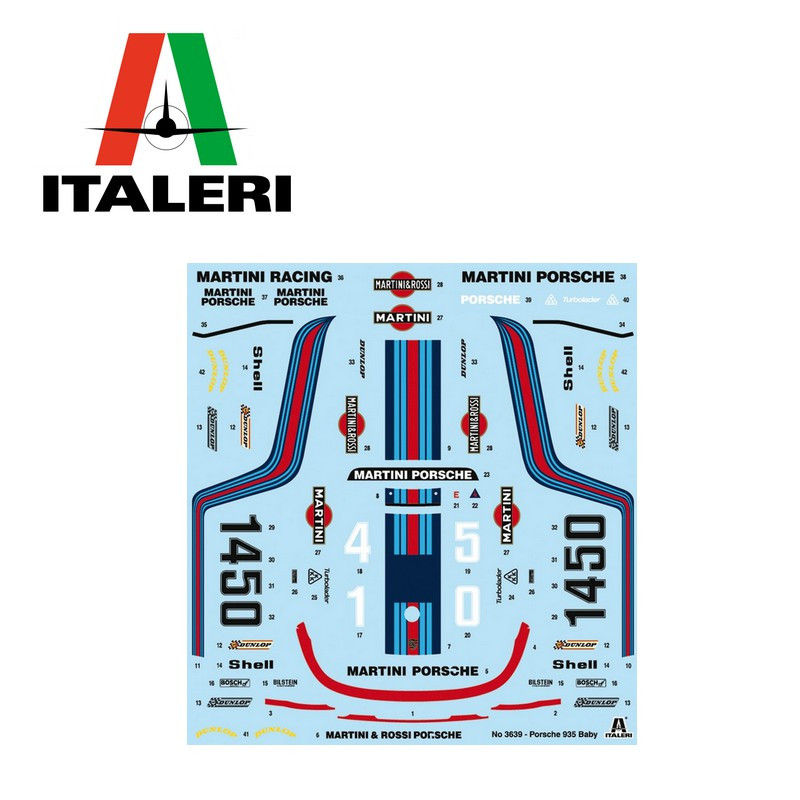 Voiture PORSCHE 935 BABY 1/24 Italeri 3639 - Maketis