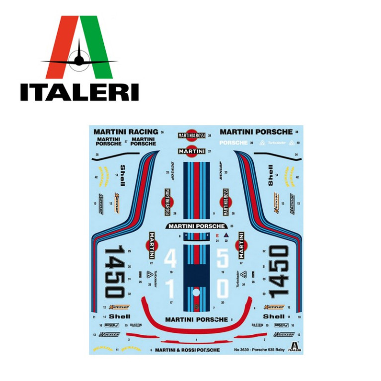 Voiture PORSCHE 935 BABY 1/24 Italeri 3639 - Maketis Voiture PORSCHE 935 BABY 1/24 Italeri 3639 - Maketis