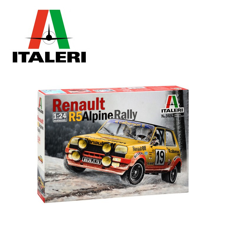 Voiture Renault 5 Alpine Rallye 1/24 ITALERI 3652