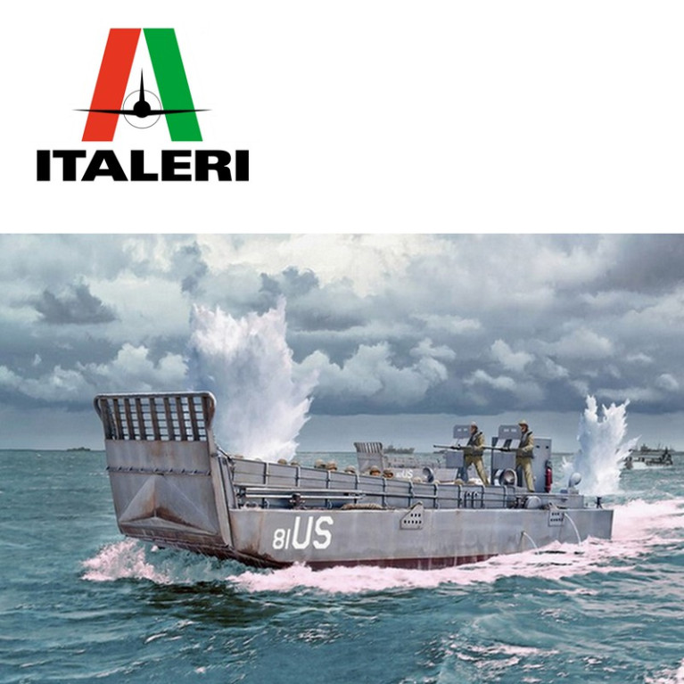 Engin de débarquement LCM 3 WWII 1/35 Italeri 6755 - Maketis Engin de débarquement LCM 3 WWII 1/35 Italeri 6755 - Maketis