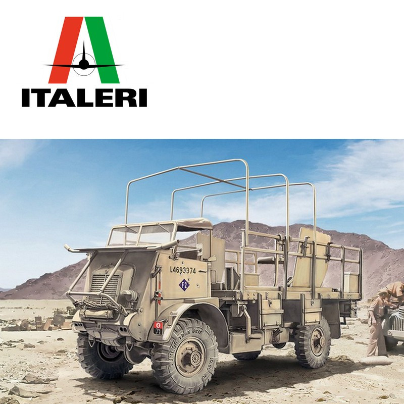 Camion militaire Bedford QL WWII 1/35 Italeri 241 - Maketis