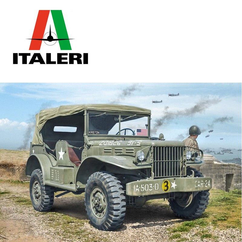 Véhicule militaire Dodge WC-56/57 Command Car WWII 1/35 Italeri 228 - Maketis