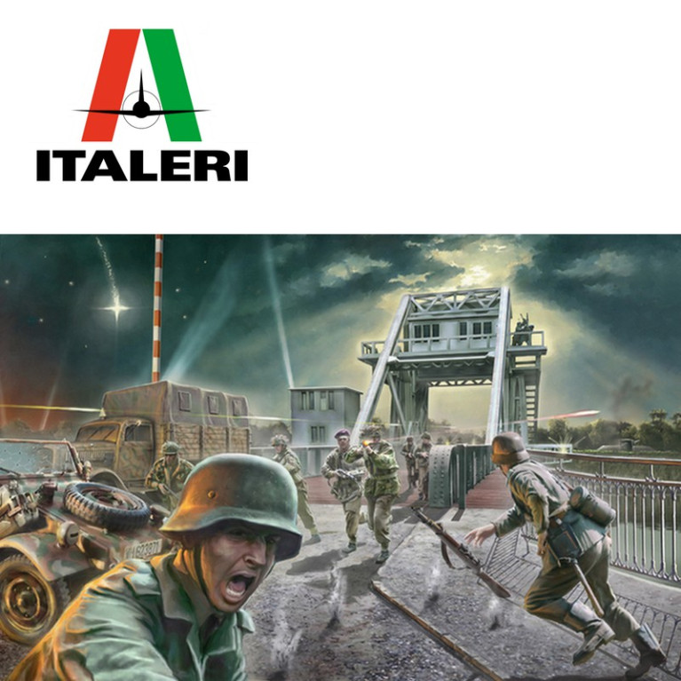 Bataille de Normandie Pegasus Bridge 1/72 Italeri 6194-Maketis Bataille de Normandie Pegasus Bridge 1/72 Italeri 6194-Maketis
