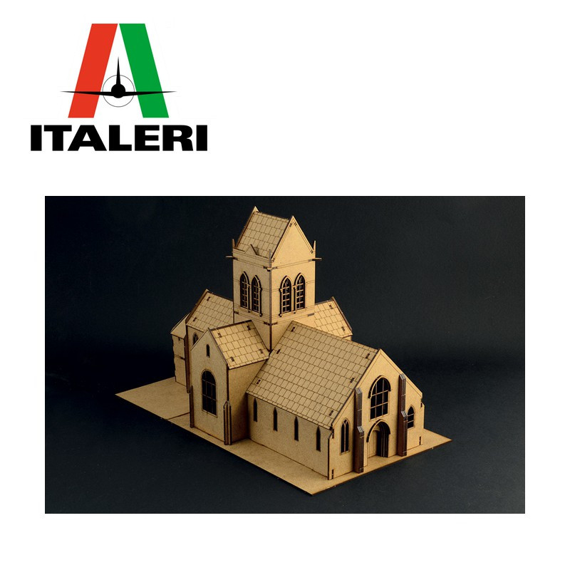 Bataille de Normandie Sainte-Mère-Eglise 6 Juin 1944 1/72 Italeri 6199-Maketis