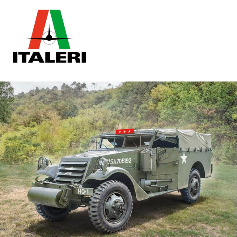 Camion Scout Car M3 WWII 1/72 Italeri 7063 - Maketis Camion Scout Car M3 WWII 1/72 Italeri 7063 - Maketis