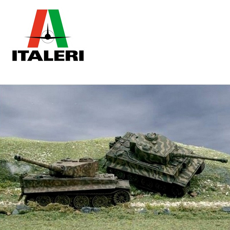 Char allemand Tigre I Ausf.E 1/72 ITALERI 7505 - Maketis