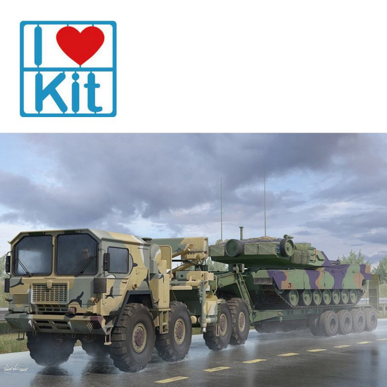 Semi-remorque porte char M1014 w/M747 1/35 Ilovekit 63529 - Maketis Semi-remorque porte char M1014 w/M747 1/35 Ilovekit 63529 - Maketis