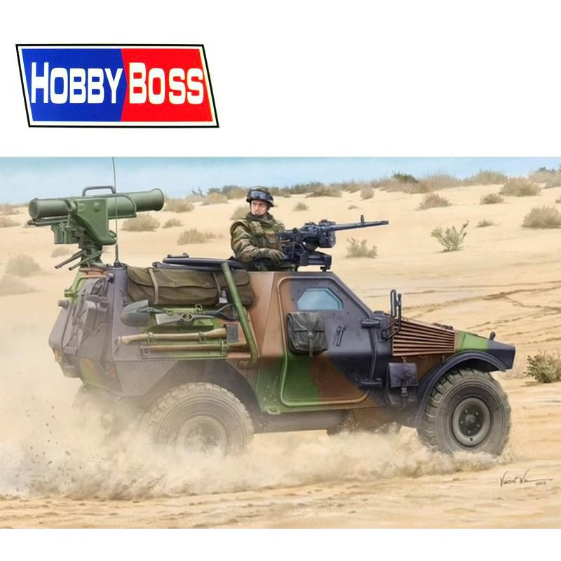 Patrouille VBL française MILAN 1/35 Hobby Boss 83877