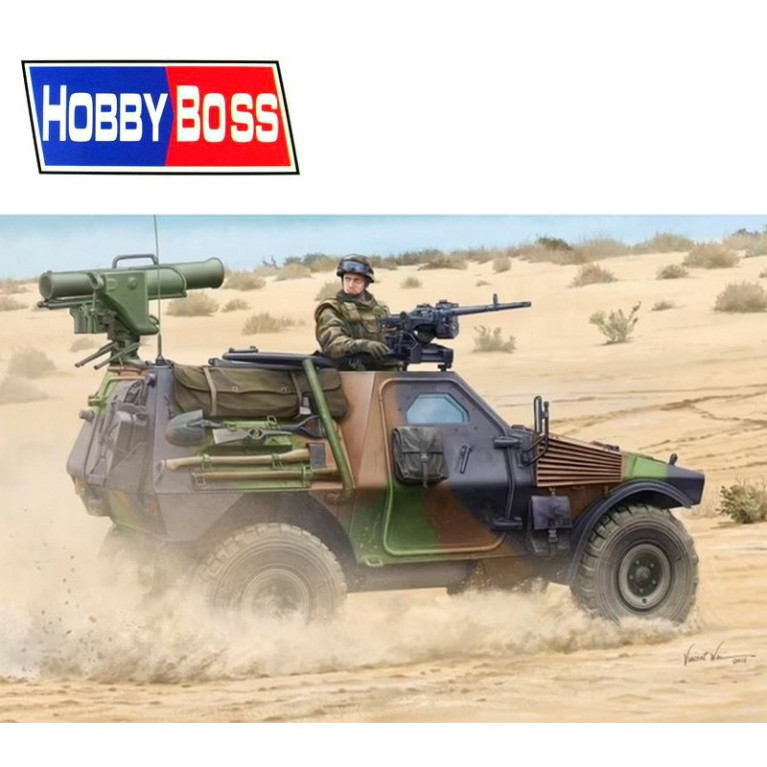 Patrouille VBL française MILAN 1/35 Hobby Boss 83877