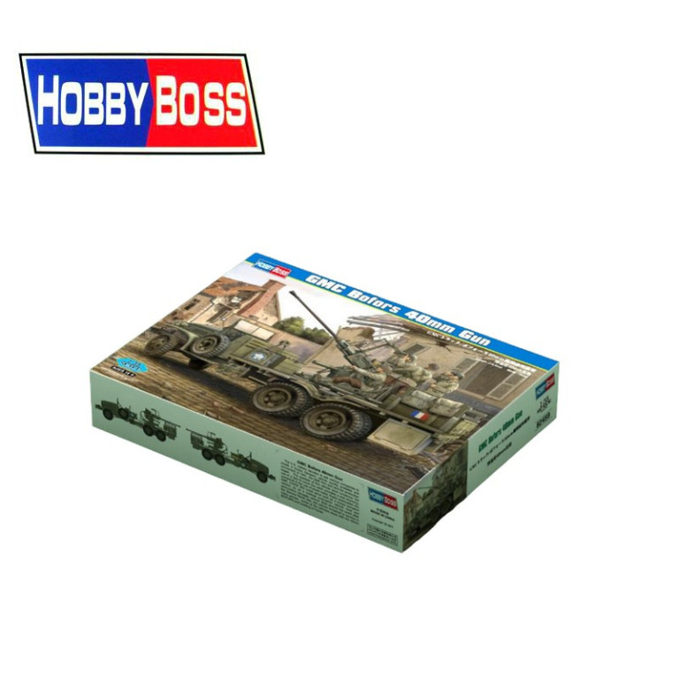 Voiture GMC canon anti-aérien Bofors 40mm 1/35 Hobby Boss 82459 Voiture GMC canon anti-aérien Bofors 40mm 1/35 Hobby Boss 82459