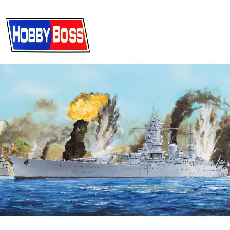 Cuirassé de la marine française Dunkerque WWII 1/35 Hobby Boss 86506-Maketis