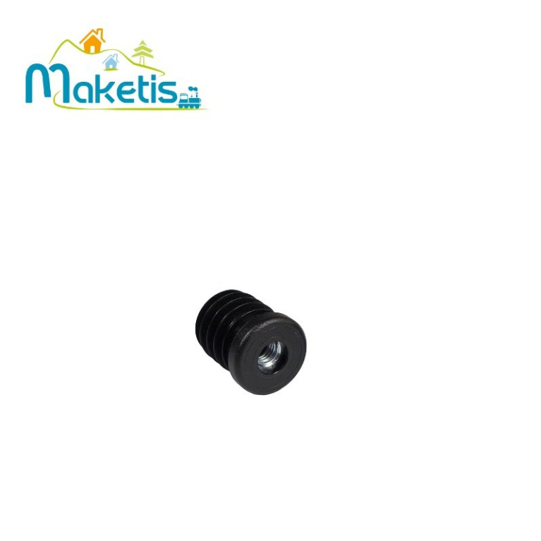 Embout gris avec filetage pour pied Easy Module Maketis Embout gris avec filetage pour pied Easy Module Maketis