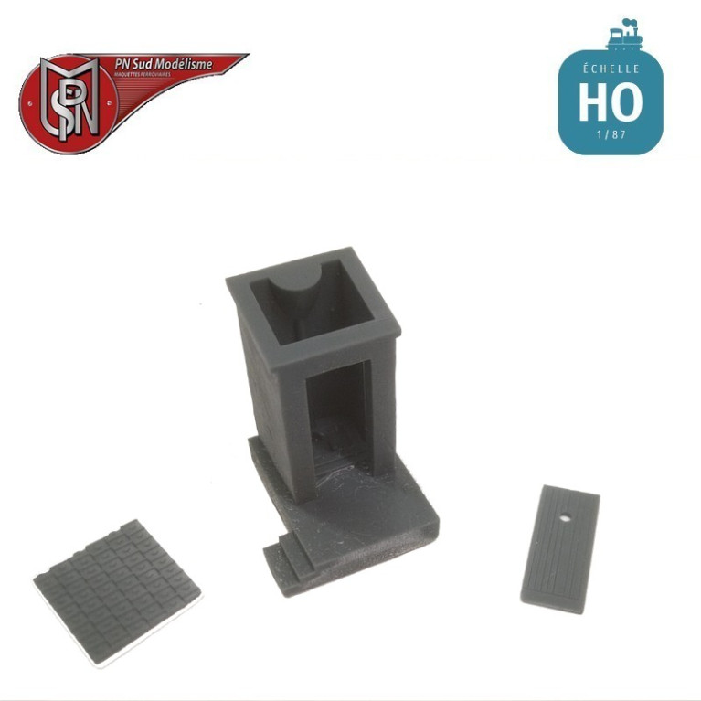 WC extérieur pour bâtiment HO PN Sud Modélisme 8796 - Maketis WC extérieur pour bâtiment HO PN Sud Modélisme 8796 - Maketis