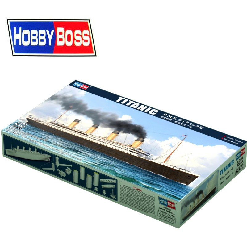 Maquette paquebot Titanic 1/700 Hobby Boss 83420 - Maketis