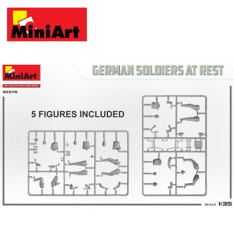 Soldats Allemand au repos Edition spéciale 1/35 MiniArt 35378-Maketis Soldats Allemand au repos Edition spéciale 1/35 MiniArt 35378-Maketis