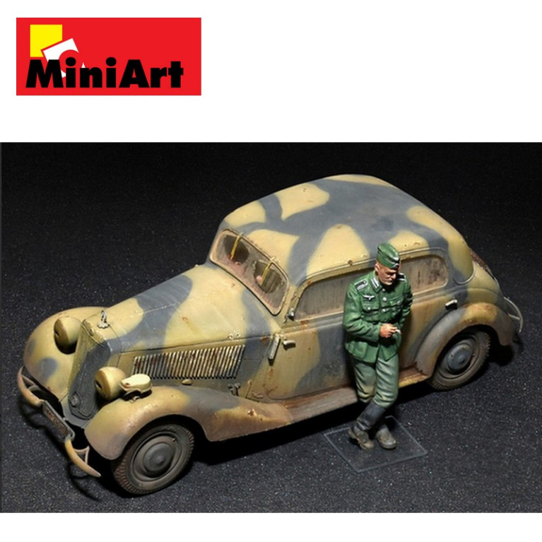 Voiture allemande TYP 170V SALOON WWII 1/35 MiniArt 35203 - Maketis Voiture allemande TYP 170V SALOON WWII 1/35 MiniArt 35203 - Maketis