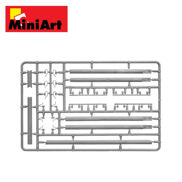 Panneaux routiers allemands WWII (Ardennes, Allemagne 1945) 1/35 MiniArt 35609 - Maketis Panneaux routiers allemands WWII (Ardennes, Allemagne 1945) 1/35 MiniArt 35609 - Maketis