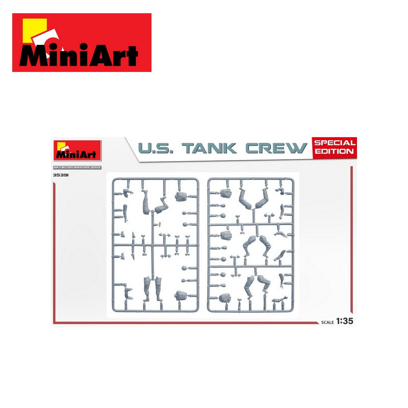 Equipage de char américain WWII Edition Spéciale 1/35 MiniArt 35391- Maketis