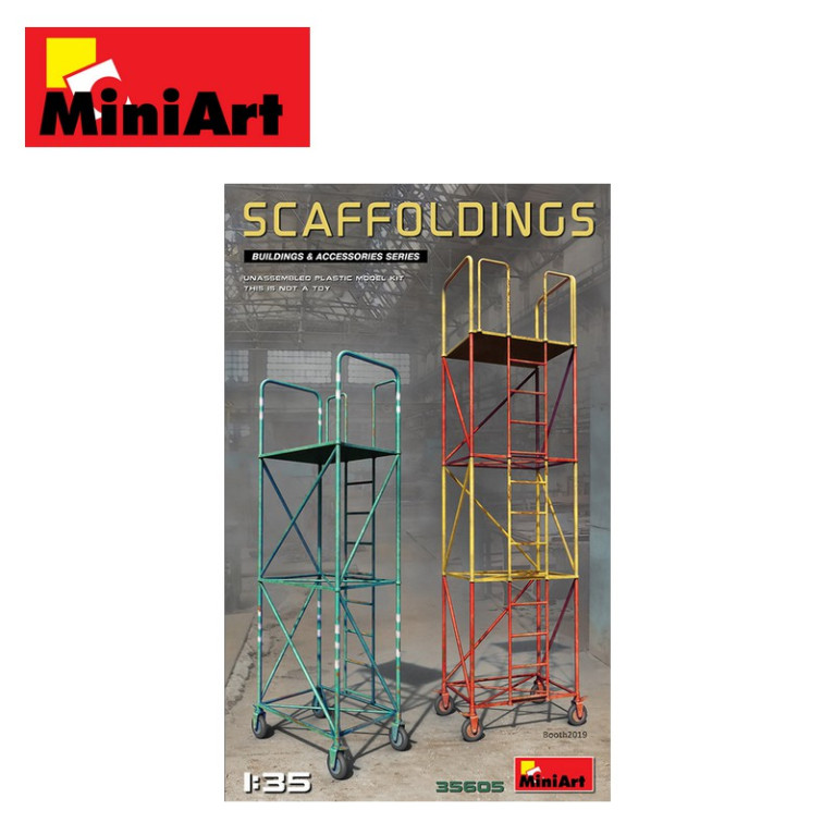 Echafaudages 1/35 MiniArt 35605 - Maketis Echafaudages 1/35 MiniArt 35605 - Maketis