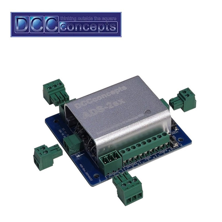 Décodeur DCC spécial moteur aiguillage à solénoïdes (x 2) DCCconcepts DCD-ADS-2sx - Maketis Décodeur DCC spécial moteur aiguillage à solénoïdes (x 2) DCCconcepts DCD-ADS-2sx - Maketis