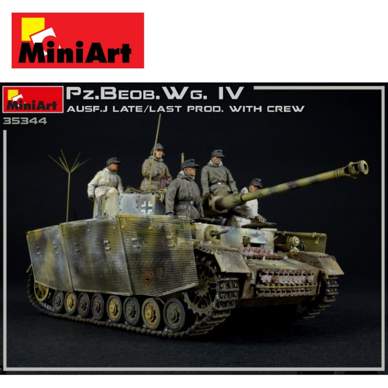 Char allemand Pz.Beob.Wg.IV Ausf. J 1/35 Miniart 35344 - Maketis Char allemand Pz.Beob.Wg.IV Ausf. J 1/35 Miniart 35344 - Maketis