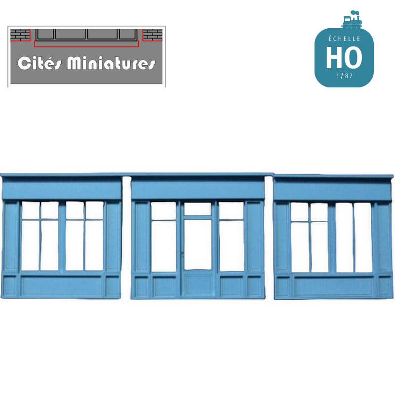 Façade boutique ancienne HO commerce haut ED-036-HO-CH - Maketis