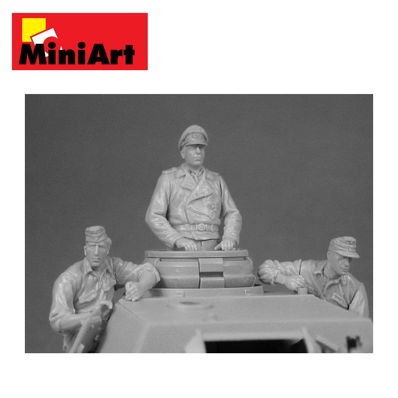 Equipage de char Allemand WWII édition spéciale 1/35 Miniart 35283 - Maketis