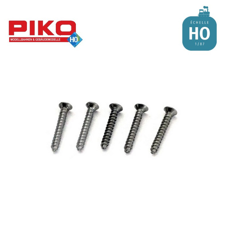 Vis pour fixation de la voie avec ballast (400 pièces) HO Piko 55488