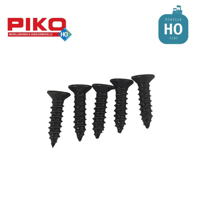 Vis pour fixation de la voie avec ballast (50 pièces) HO Piko 55487