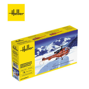Hélicoptère SA 316B Alouette III Sécurité Civile 1/72 Heller 80289 - Maketis