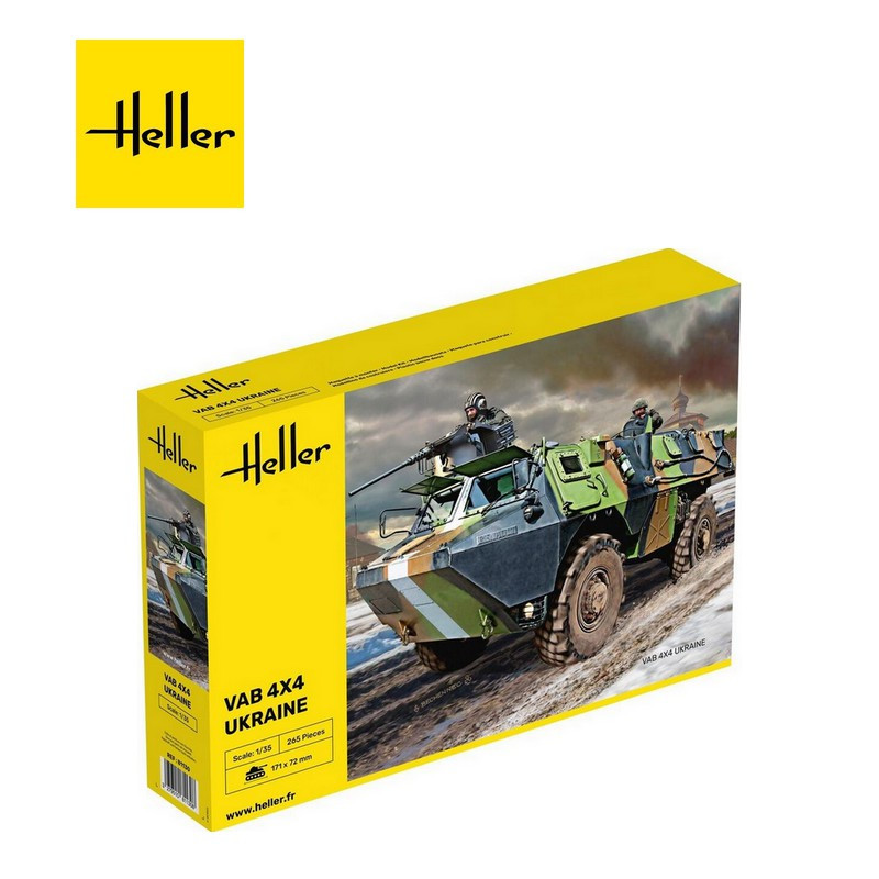 Char VAB 4x4 Ukraine 1/35 Heller 81130 - Maketis