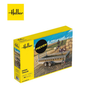 Remorque 1/24 Heller 80778 - Maketis