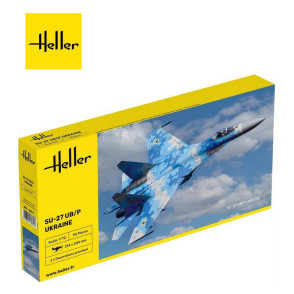 Avion de chasse SU-27 UB/P Ukraine 1/72 Heller 80303 - Maketis