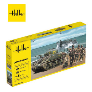 Ensemble militaire "Omaha Beach" 1/72 Heller 50332 - Maketis