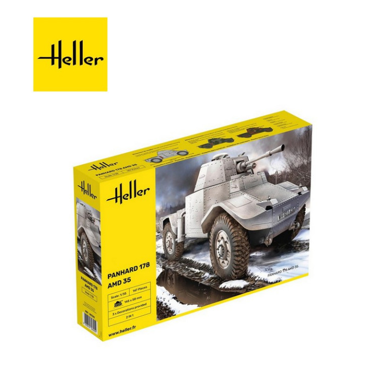 Automitrailleuse Panhard 178 1/35 Heller 30325 - Maketis