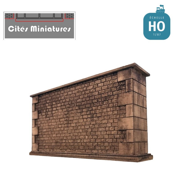 Pile de Pont maçonnée échelle HO Cités Miniatures OA-010-1-HO - Maketis Pile de Pont maçonnée échelle HO Cités Miniatures OA-010-1-HO - Maketis