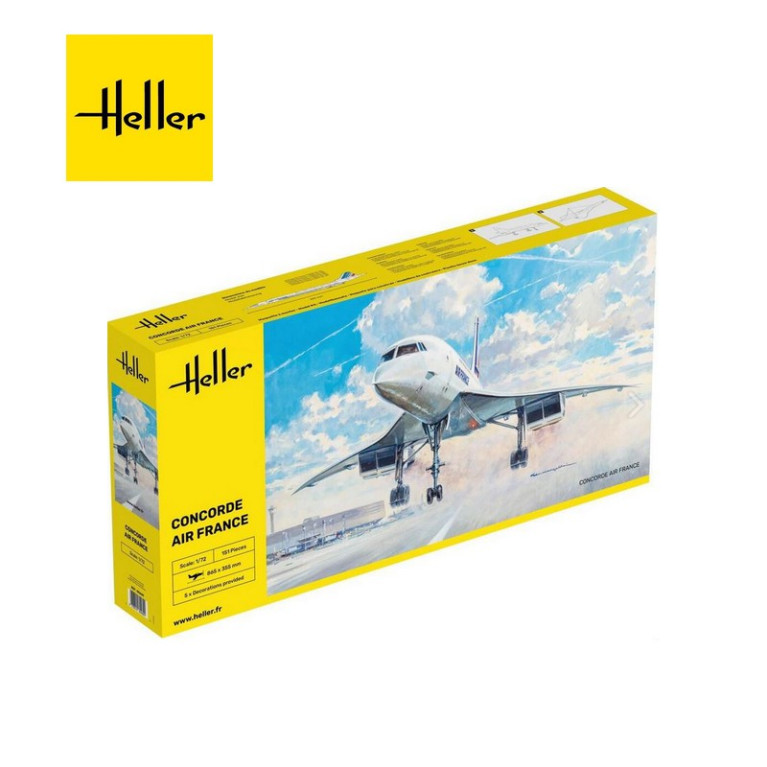 Concorde Air France 1/72 80469-Maketis Concorde Air France 1/72 80469-Maketis