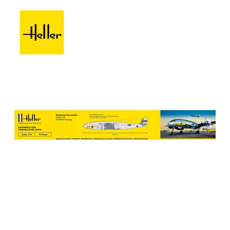 Avion C-121A constellation "MATS" 1/72 80382-Maketis