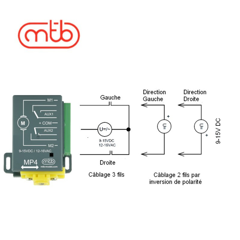 Model railway motor switch MP4 MTB -Maketis Model railway motor switch MP4 MTB -Maketis
