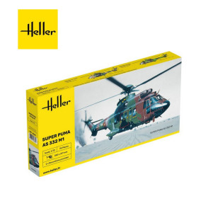 Hélicoptère Super Puma AS 332 M1 1/72 80367-Maketis