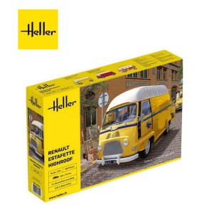 Utilitaire Renault Estafette Highroof 1/24 Heller 80740-Maketis